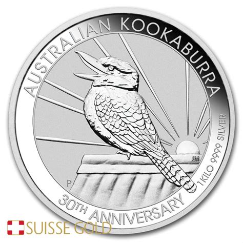 Australian Kookaburra Kilogramm Silberm Nze