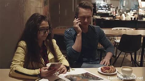 Shy Nerdy Brunette In Glasses Pinky Breeze Gets Intimate With Her New Boyfriend