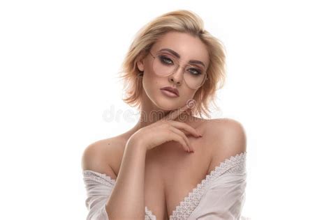 Sensual Caucasian Woman Posing Naked Stock Photo Image Of Glamour Beautiful