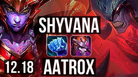 Shyvana Vs Aatrox Top 1000 Games 1 3m Mastery Legendary 8 2 5