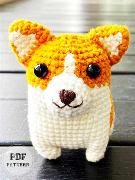 Crochet Corgi Dog Amigurumi Free Pdf Pattern