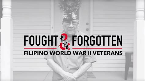 Honor For Filipino World War Ii Veterans 75 Years Later