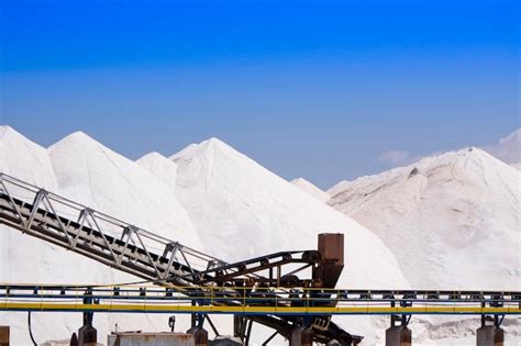 premium photo  salt factory