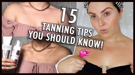 15 FAKE TAN TIPS YOU NEED TO KNOW Glowing NATURAL Tan Shaaanxo Fake