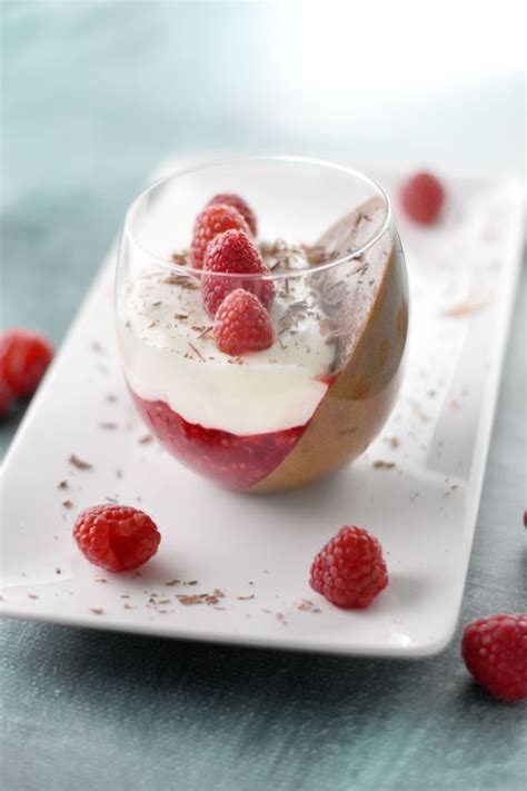 Verrine Mousse Aux Chocolats Et Framboises Artofit