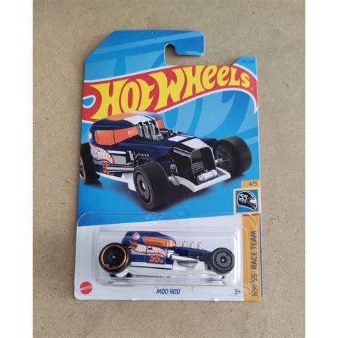 Jual Hot Wheels Th Reg Mod Rod Biru Blue Treasure Hunt Reguler Shopee Indonesia