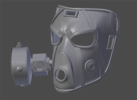 3d Printable Model Krieg Mask Borderlands 2 Cgtrader