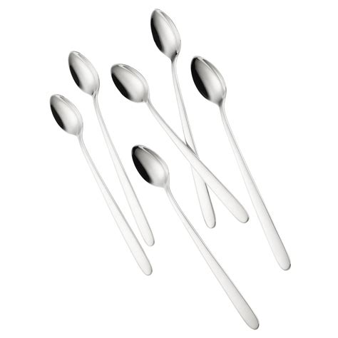 Villeroy And Boch Flatware Daily Line Longdrink Spoon Set Of 6