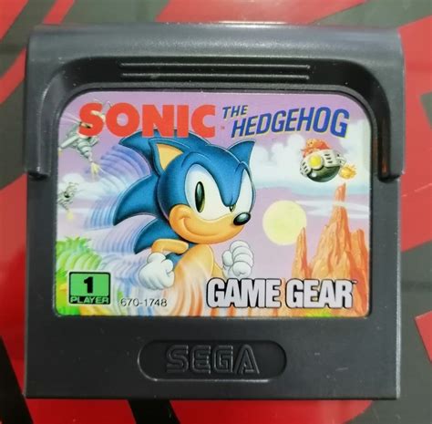 Sonic The Hedgehog Solo Cartucho Games Players