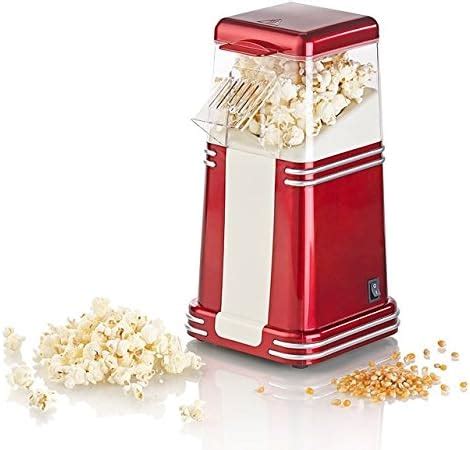 Rosenstein Söhne Machine à pop corn à air chaud design rétro Amazon