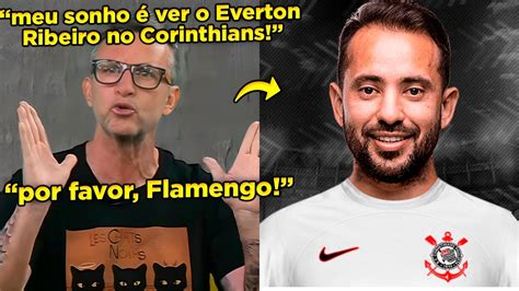 Neto T Doido Pro Everton Ribeiro Sair Do Flamengo Neto Implora P E