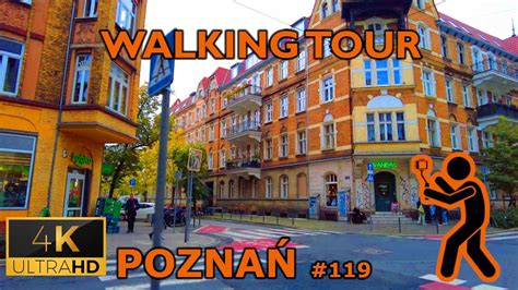 ⁴ᴷ⁶⁰ Poznan Poland Walking Tour 119 Walking Around Łazarz