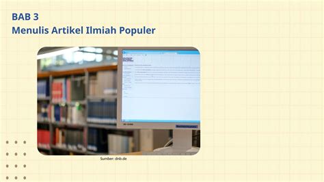 Materi Menulis Artikel Ilmiah Populer Smp Kelas Ppt