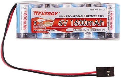 Amazon Melasta RC Receiver Battery 6V 2000mAh Rechargeable NiMH