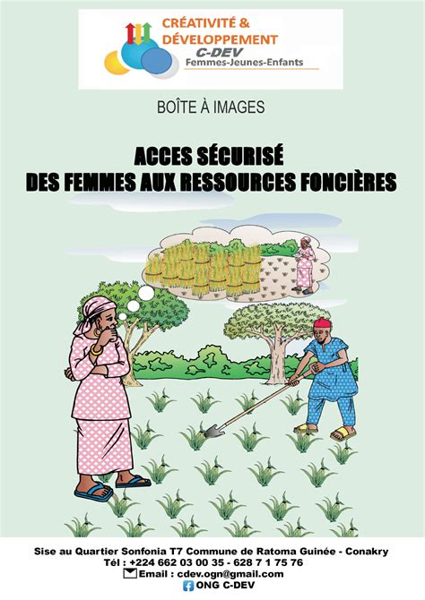 Accès Sécurisé Des Femmes Aux Ressources Foncières Cod Dc