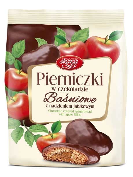 Skawa Pierniczki Basniowe Jablkowe 150g Apple Gingerbread In