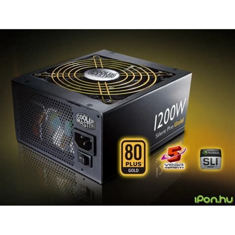 Coolermaster Silent Pro Gold W Ipon Hardware And Software News