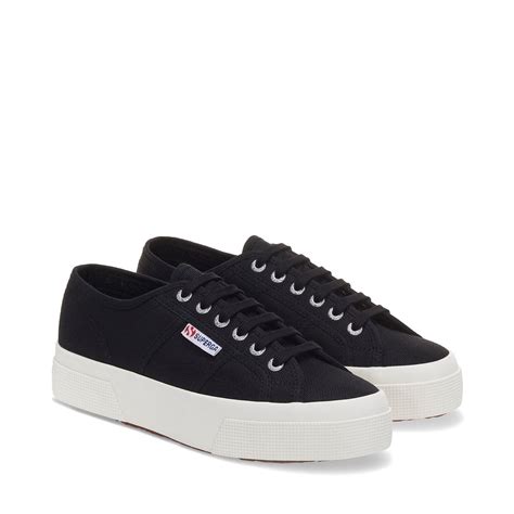 2740 Platform Sneakers - Black Avorio – Superga US