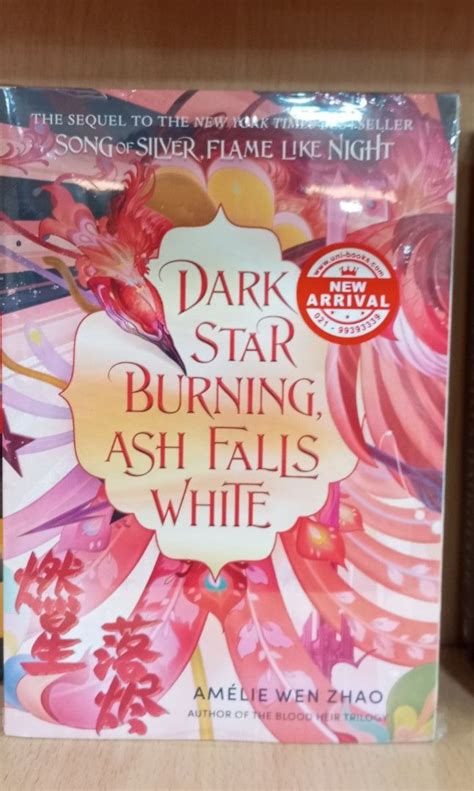 Dark Star Burning Ash Falls White Amelie Wen Zhao Buku And Alat Tulis