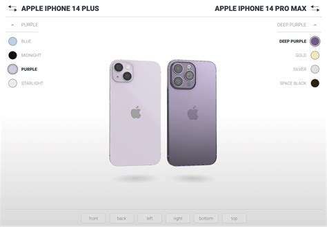 iPhone 14 Purple vs. Pro Max Deep Purple : r/iphone