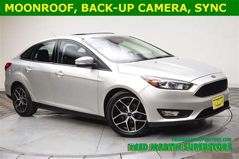 Pre Owned 2017 Ford Focus Sel 4d Sedan In Barberton 1c197116a Fred Martin Superstore