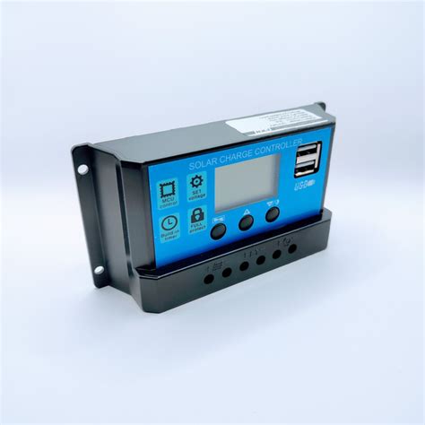Контроллер заряда ШИМ (PWM) Voltronic YJSS-10A 12/24В с дисплеем и USB ...