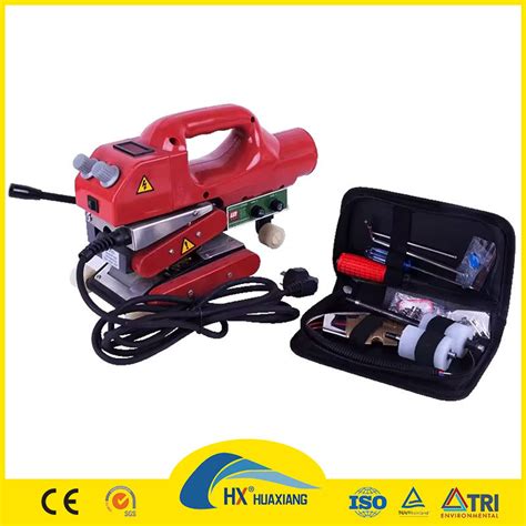 HDPE Plastic Geomembrane Professional Hot Air Welding Gun Machine Automatic Display Screen