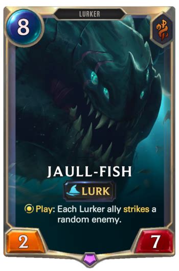 Jaull Fish Legends Of Runeterra Card Runeterrafire