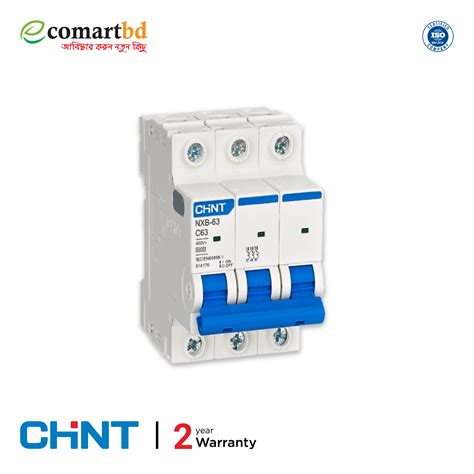 chint nxb  amp miniature circuit breaker  pole chint mcb
