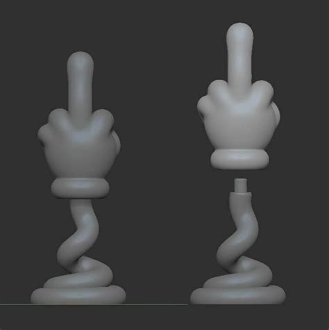 Fuck Hand STL File For D PrintingCults