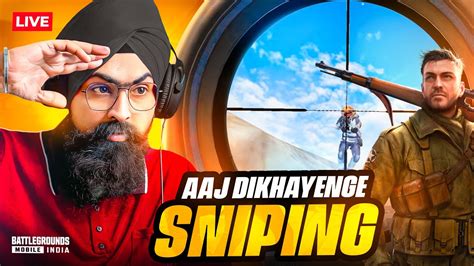 Aaj Dikhayenge Sniping Aslasardar Bgmi Bgmilive Bgmiindia Live