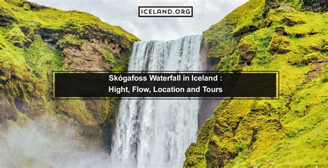 Skógafoss Waterfall in Iceland: Height, Flow, Location and Tours ...