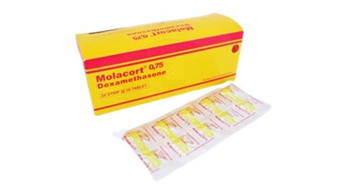 Molacort Obat Sakit Gigi, Ketahui Fungsi, Dosis dan Efek Sampingnya