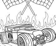 Coloriage Hot Wheels gratuit à imprimer
