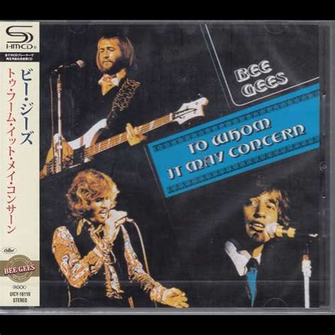 Bee Gees To Whom It May Concern Nicherecords Ro