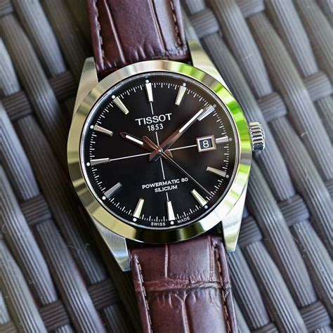 Tissot Gentleman Powermatic Silicium Black Dial Best Sale