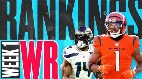 2023 Fantasy Football Rankings Top 30 Wide Receivers For Week 1 Youtube