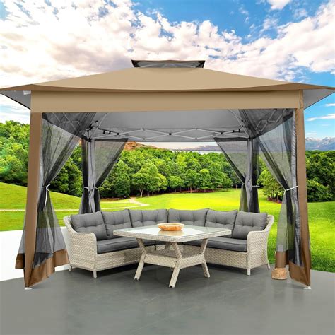 Cobizi Outdoor X Easy Set Up Gazebo Patio Garden Tent With