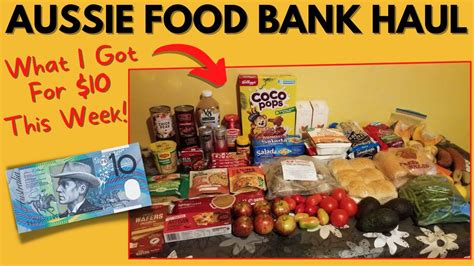 Food Bank Haul Friday S Generous Food Pantry Haul Aussie Grocery