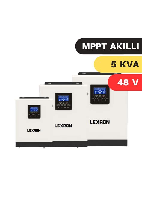 Lexron Kva W Mppt Ak Ll Inverter Fiyat Yorumlar Trendyol