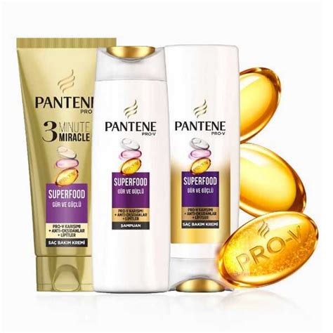 Pantene 3 Minute Miracle Saç Bakım Kremi Superfood 200 Ml Kağan Parfümeri