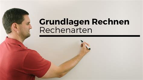 Grundlagen Rechnen Rechenarten Potenzieren Radizieren Bezeichnungen