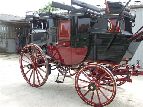 Four In Hand Showing Carriages