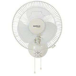 Havells Dzire Hs 3 Blade 300 Mm Wall Fan Light Grey Fans