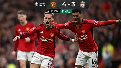 Manchester United Elimina Al Liverpool En Tiempos Extra De La FA Cup