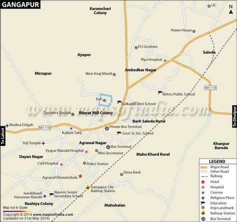 Gangapur City Map