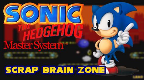 Sonic The Hedgehog Master System Scrap Brain Zone 5 YouTube