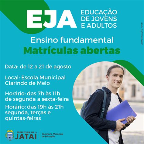 Jornal Somos Jataí abre matrículas para semestre online do EJA