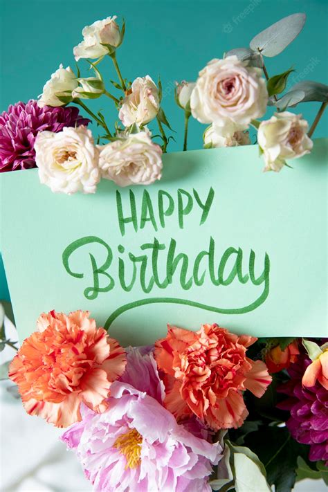 luxury elegant happy birthday flowers 7