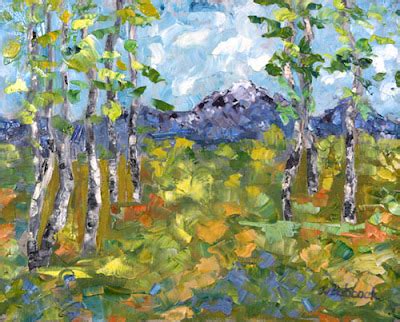 Daily Painters Of Colorado Springtime II Original Palette Knife